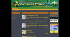 Desktop Screenshot of palmeirasprosek.cz